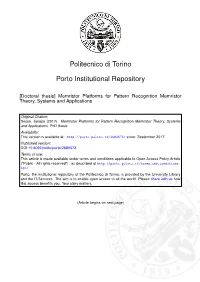 Memristor Platforms for Pattern Recognition Memristor Theory, Systems and Applications