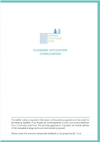 Planning Application Consultation