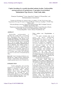 Captive Breeding of a Recently Described Endemic Barbin