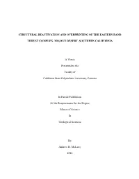 Structural Reactivation and Overprinting of the Eastern Rand