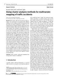 Using Cluster Analysis Methods for Multivariate Mapping of Traflc Accidents of the World and Also in Turkey