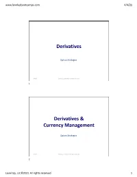 Options Slide Deck Updated Version