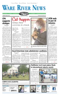 CPA Suggests Changes Keeps Feral Colonies in Check