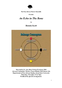 An Echo in the Bone