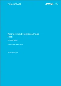 B2 Kidmore End Facilitation Report