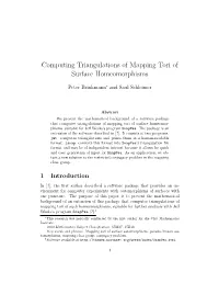 Computing Triangulations of Mapping Tori of Surface Homeomorphisms