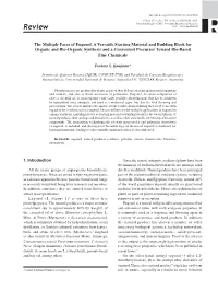 The Multiple Faces of Eugenol. a Versatile Starting Material And