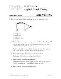 Assignment #2 Solutions