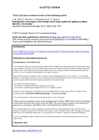 This Is the Peer Reviewed Version of the Following Article: JM Serb, E
