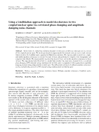Using a Lindbladian Approach to Model Decoherence in Two Coupled Nuclear Spins Via Correlated Phase Damping and Amplitude Damping Noise Channels