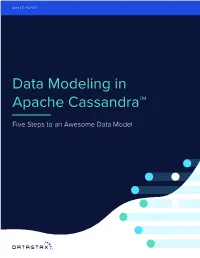Data Modeling in Apache Cassandra™