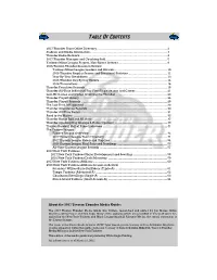 Table of Contents