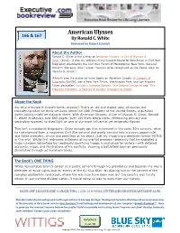 American Ulysses 166 & 167 by Ronald C