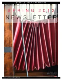Seaaa Newsletter Spring 2012