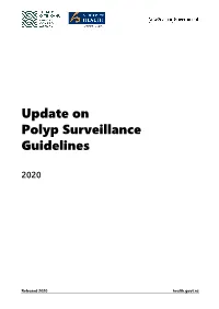 Update on Polyp Surveillance Guidelines 2020