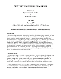 June 2020 OBSERVERS CHALLENGE NGC