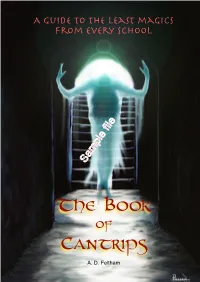 The Book Cantrips