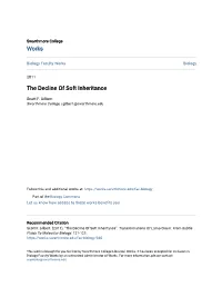 The Decline of Soft Inheritance
