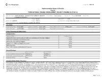 The World Bank Implementation Status & Results