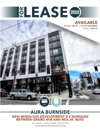 Aura Burnside New Mixed-Use Development @ E Burnside Between Grand Ave and Mlk Jr