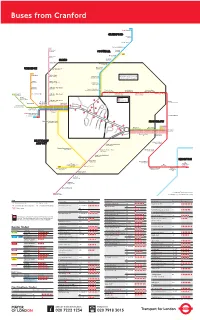 Buses from Cranford