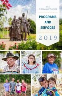 Programs and Services 2019 Chokma