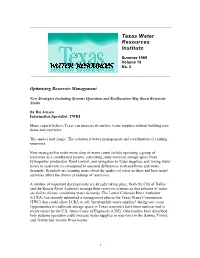 Texas Water Resources Institute
