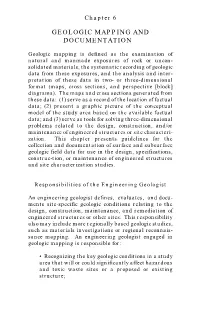 USBR Engineering Geology Field Manual Volume 1 Chapter 6