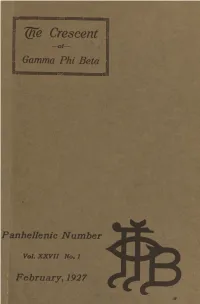 February, 1927