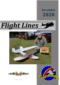 HMAC Flight Lines December 2020