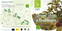 Streuobst-Erlebnis-Wege Programm 2020