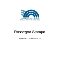 Rassegna Stampa