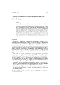 A Taxonomic Information Model for Botanical Databases: the IOPI Model