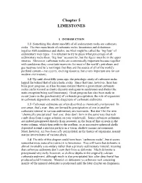 Chapter 5 LIMESTONES