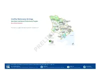 Werribee Catchment Preliminary Targets Go to Table of Contents