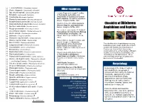 Checklist of Oklahoma Amphibians and Reptiles