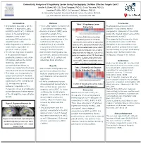 Connectivity Analysis of Cingulotomy Lesion Using Tractography: Do More Effective Targets Exist? Jennifer A