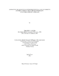 Estimating the Effects of Condemned Inmates’ Last Statements on Public Opinion About the Death Penalty: a Factorial Survey Approach