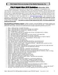 PALS Helpful Hints 2015 Guidelines - December 2016 Mandatory Precourse Assessment at Least 70% Pass