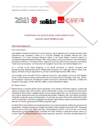 1 Progressive Lab for Sustainable Development