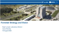 Fermilab Strategy and Vision