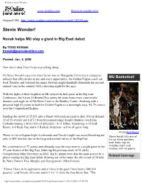 JS Online: Stevie Wonder!