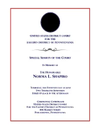 Norma L. Shapiro
