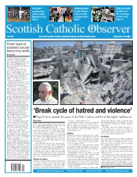 'Break Cycle of Hatred and Violence'