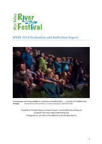 WVRF 2018 Evaluation and Reflection Report