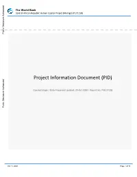 Concept Project Information Document