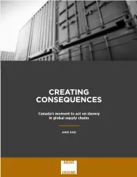 Creating Consequences