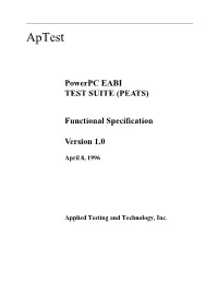 PEATS Functional Specification 1 2 Architecture Overview of PEATS