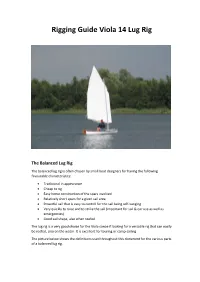 Rigging Guide Viola 14 Lug Rig