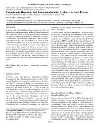 Cannabinoid Receptors and Endocannabinoids